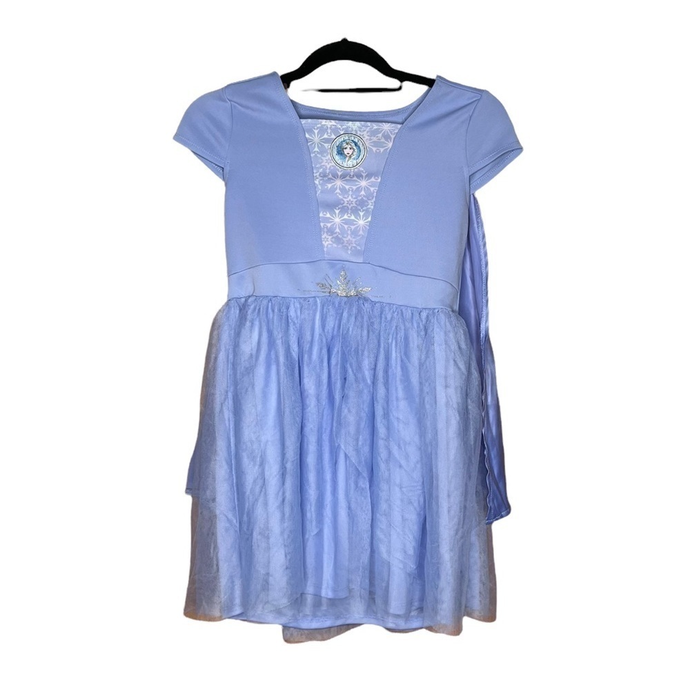 Disney Frozen II Elsa Ice Queen Dress With Cape